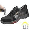 Safety Shoes Mesh Industrial Steel Toe And Construction Puncture-Proof Breathable Mesh Work Shoes Protective Boots ► Photo 2/6