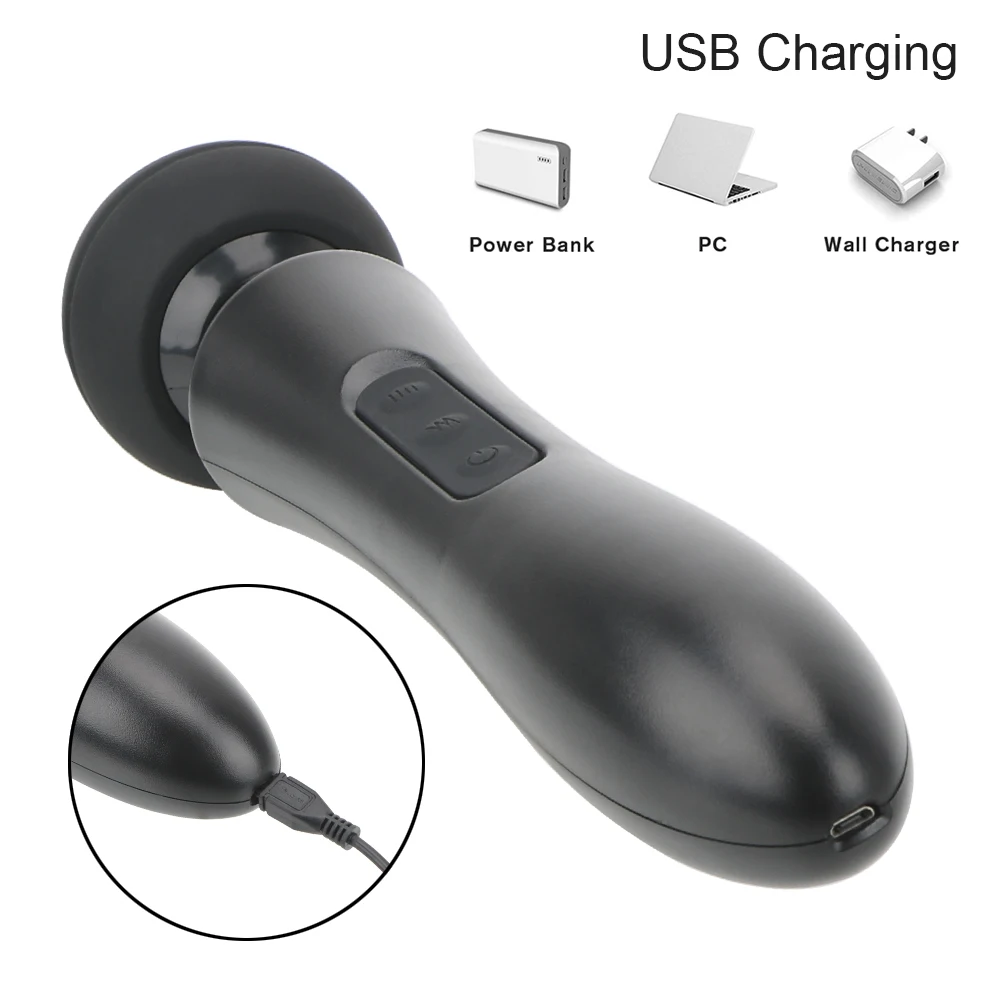 Potente vibratore a bacchetta magica, giocattoli sessuali per donne, enorme testa AV Rod, 20 frequenze, 8 velocità, massaggio corporeo, vibrato_voghion.com