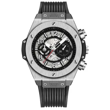 KIMSDUN Новые Мужские автоматические механические часы высокого качества Rolexable силиконовые светящиеся водонепроницаемые спортивные мужские часы Relogio - Цвет: Type 8