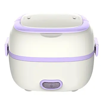 

1L Multi-functional Electric Lunch Box 110/220V/Car EU Plug Food-Grade Mini Food Container Food Warmer For Dinnerware Sets