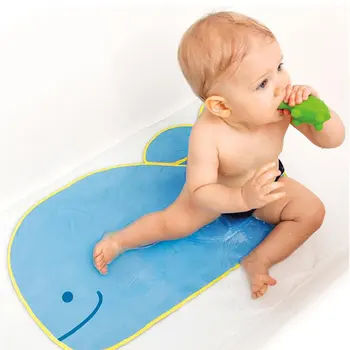 

Blue Mat While In The Bath Heat Sensitive Pvc Anti Slip Baby Kids Bath Mat Colour Change Water Temperature