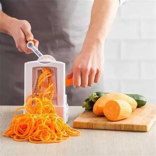 

Slicer Multi-function Rotating Vegetable Cutter Household Three-in-One Spiral Vegetable Tools Do Czosnku Kitchen Gadgets AB50SG
