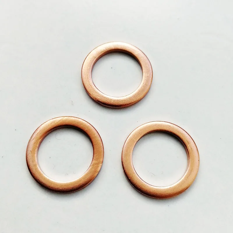 Diesel injector gasket 20PCS/50PCS/100PCS Diesel Car Fuel Injector Gasket Mitsubishi Delica Pajero L200 L400 MD070717 4D56 4M40 4D65 4D68 4D55