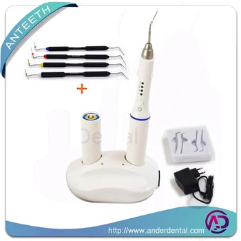 

Hot Melt Filling Cordless Teether Percha Obturation System and Endodontic Hand Plugger Tip Endo Vertical Pressurizer Dental