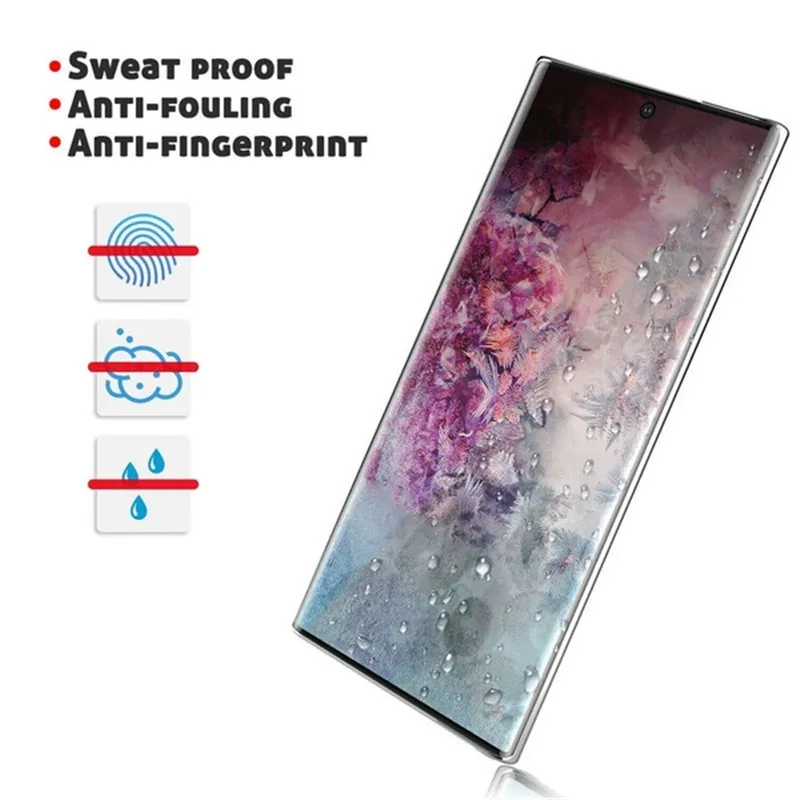 3 шт Гидрогелевая пленка для samsung Galaxy S8 S9 S10 Plus, Защитная пленка для экрана для samsung A6 A7 A8 A9 Plus S10E S10 Lite, мягкая пленка
