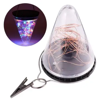 

Conical Shaped Hanging Light Outdoor Solar Decorative Lamp Creative Landscape Light Waterproof Courtyard Lamp