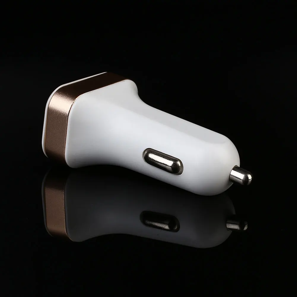 Автомобильный прикуриватель штекер питания двойной USB адаптер питания с экраном дисплея