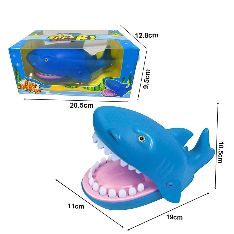 

Shark Bite Finger Toy Bite the Hand Crocodile Parent And Child Interactive Bite Toy Trick Strange New