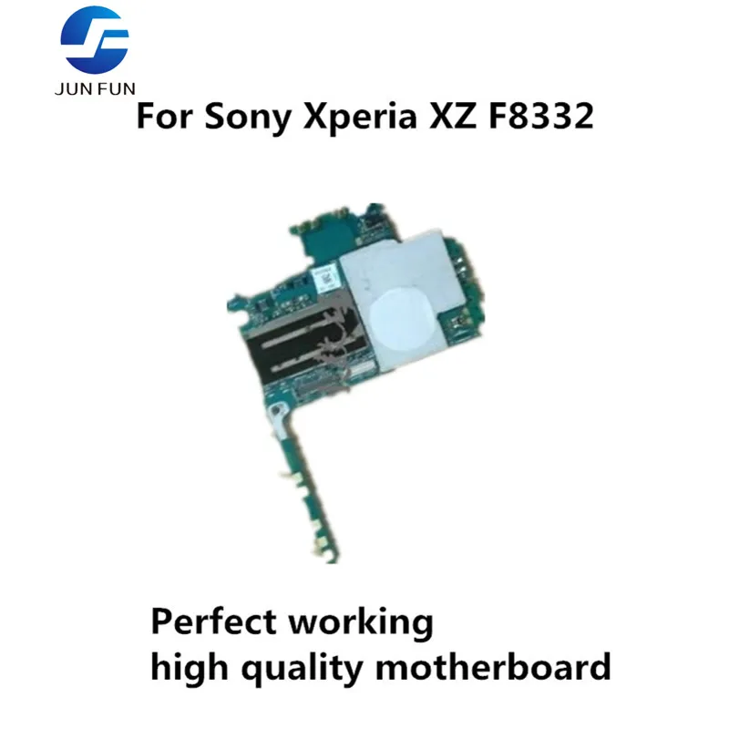 

JUN FUN Tested Full Work Unlock Motherboard Logic Circuit Board Electronic Plate For Sony Xperia XZ F8332