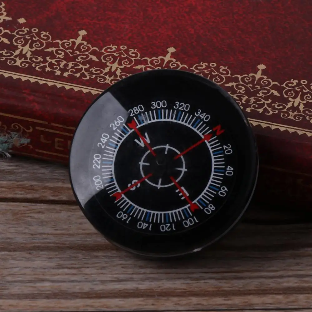 

New Portable Mini Oiling Survival Button Compass Hiking Camping Practical Guider