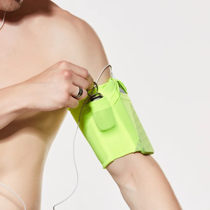 

2018 New Style Reflective Sports Arm Running Mobile Phone Bag Anti-Theft Body Hugging Handbag Hot Selling Armband Elasticity Arm