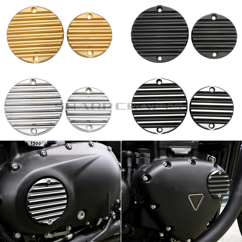 '17-'19 Cluch Badge& Acg Badge Cover для TRIUMPH Street Cup Street Scrambler Bonneville Speedmaster T100/Black Bobber/Black