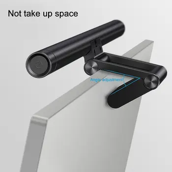 

Screenbar LED Desk Lamp Laptop Screen Bar Hanging Light Eye Protection USB Battery Reading Light Monitor Office Home Items