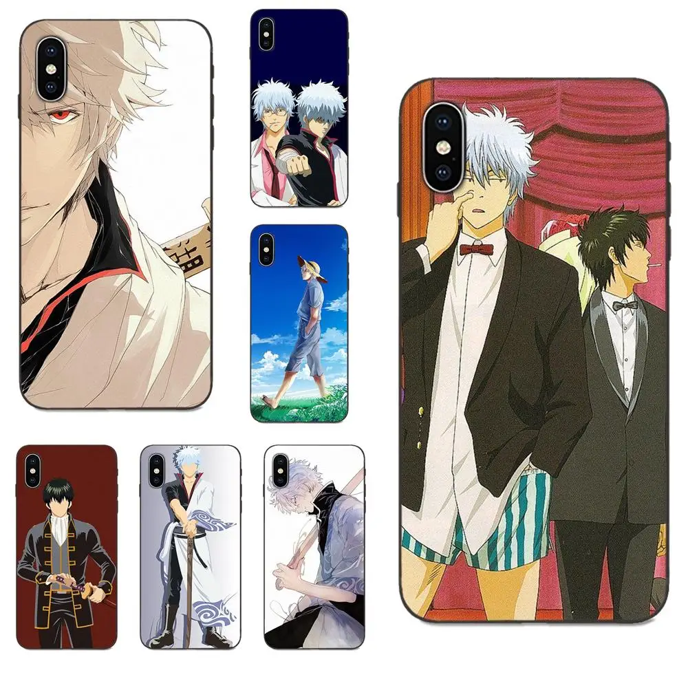 Anime Cat Cartoon Gintama Colored Soft Art Print For Galaxy A3 A5 A6 A6s A7 A8 A9 A10 A20E A30 A40 A50 A60 A70 A80 A90 Plus 2018 | Мобильные