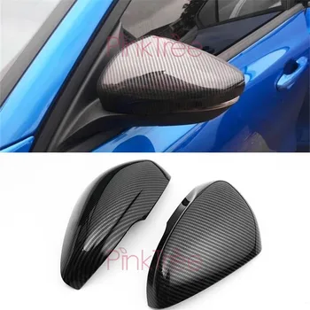 

For Ford Focus 2019 2020 MK4 ABS Chrome Auto Rear View Mirror Trim Side Mirror Sticker Car Styling Accessories