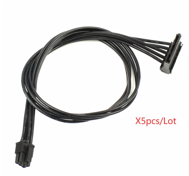 

Кабель питания для Dell Vostro 3070, 3670, 967, 3977, 3980, 5 шт., 40 см