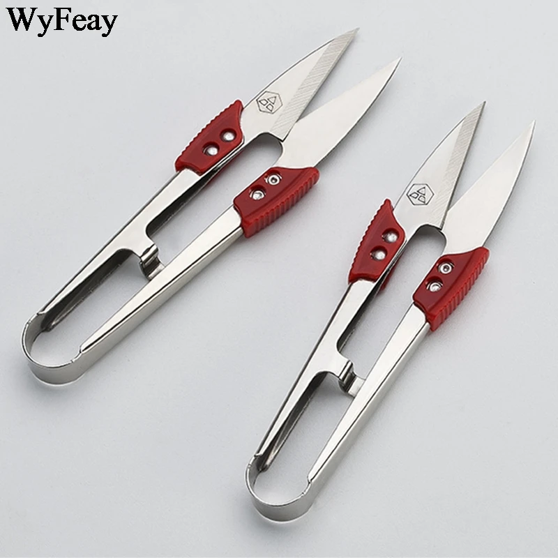 Sewing Scissors Sewing Supplies Craft Scissors Stainless Steel Yarn Shears Cutting Sewing Scissors Shears Cross Stitch Scissors Embroidery Scissor U Thread For Fabric