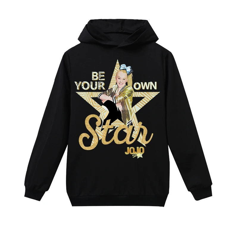 Г. Новая одежда для девочек толстовки с капюшоном JoJo Siwa одежда для детей осенняя хлопковая футболка с длинными рукавами Топы, Детские Рождественские толстовки, комплект - Цвет: H1282