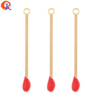 

Cordial Design 100Pcs 3*49MM Jewelry Accessories/Charms/Paint Effect/DIY Making/Match Shape/Hand Made/Earring Findings/Pendant
