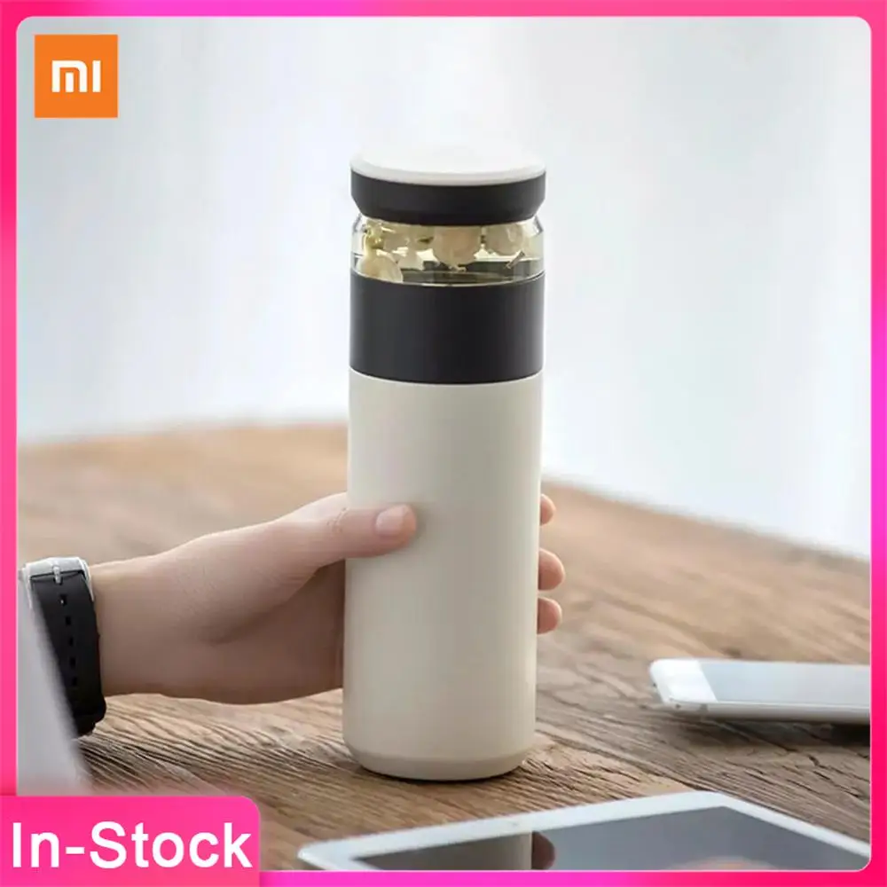 Оригинальная портативная Вакуумная чашка для воды Xiaomi Fun Home 520 мл уличная