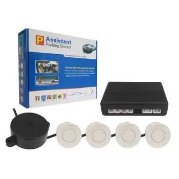 

Kit 4 sensors reverse with horn-White