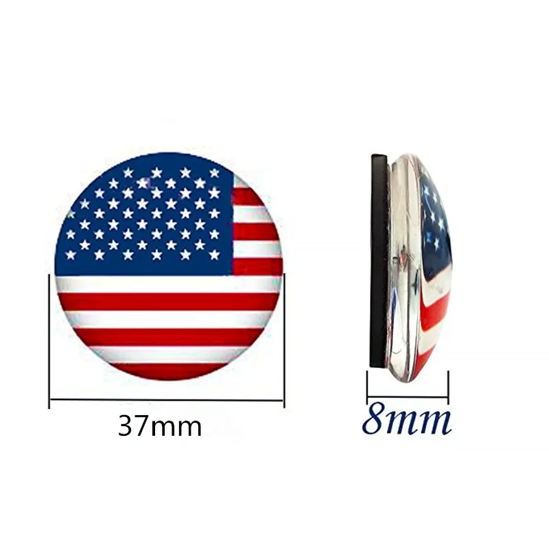 37mm 1 шт. сувенир «сделай сам» магнитные наклейки для холодильника Индивидуальные свадебные, детские круглые магниты для холодильника - Цвет: 37mm