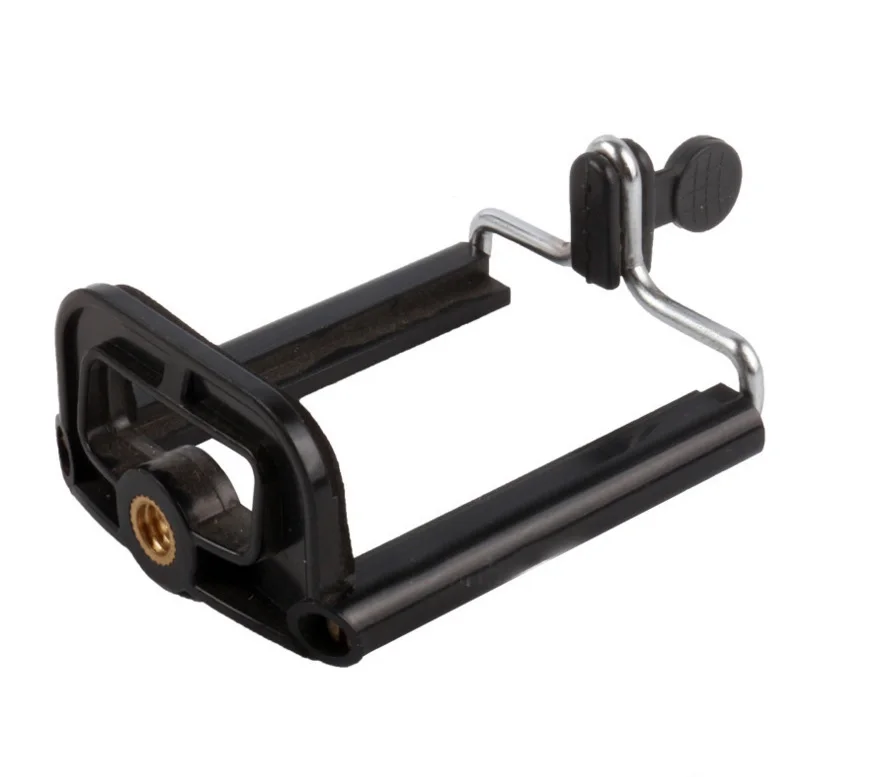 

Adjustable Camera Tripod Stand Adapter Moblie Phone Clip Bracket Holder Mount Tripod Monopod Stand for Smartphone