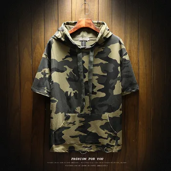 

2020 Summer Brand T Shirt Men PlusSize 5XL Tops & Tees Short Sleeves Homme Clothes Streetwear Casual Fashion Camouflage Clothing