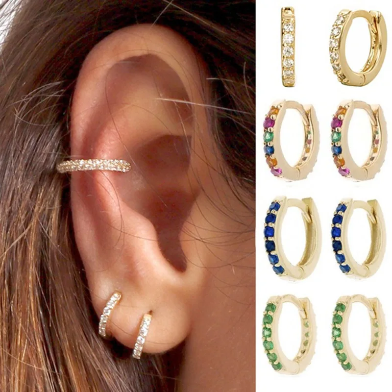 Luruxy-pendientes llamativos de cristal para mujer y niña, joyería de moda para boda, Plata de Ley 2020 925, venta al por mayor