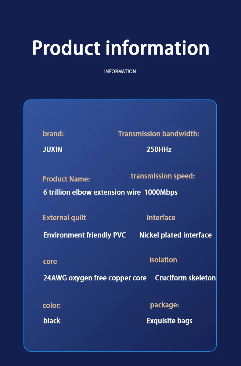 CAT6 Shielded Ethernet Extension Cable: 6 RJ45 Plugs to Jack, Gold-Plated Connectors for Router, Modem, TV, PC. Description Image.This Product Can Be Found With The Tag Names Cat6 ethernet extension cable, Computer Cables Connecting, Computer Peripherals, PC Hardware Cables Adapters