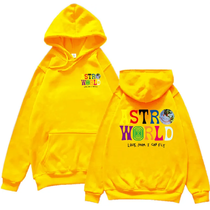 yellow travis scott hoodie