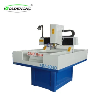 

Mini desktop cnc router 4040 moulding making machine for advertising woodworking