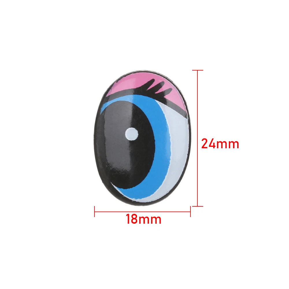 Plastic Safety Eyes for DIY Dolls and Puppets