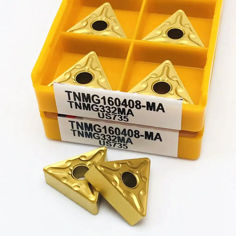 Токарный инструмент TNMG160408 MA US735 карбидная вставка фрезерный станок с ЧПУ