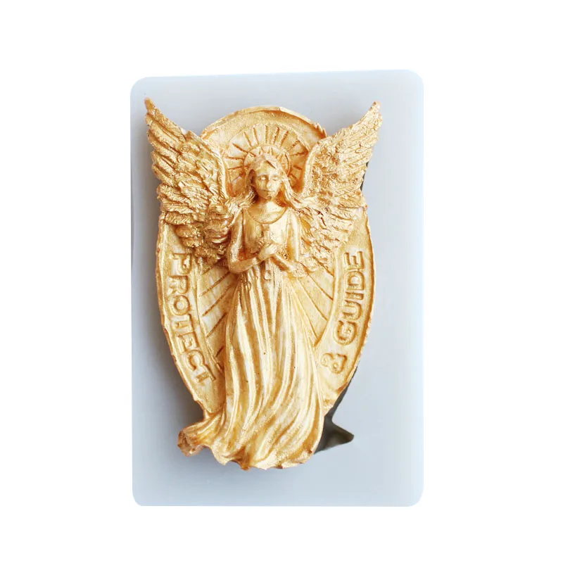 

Angel Silica Gel Mold Diy Cake, Candle, Soap, Resin Decoration Mold Process Decoration Accessories Tool