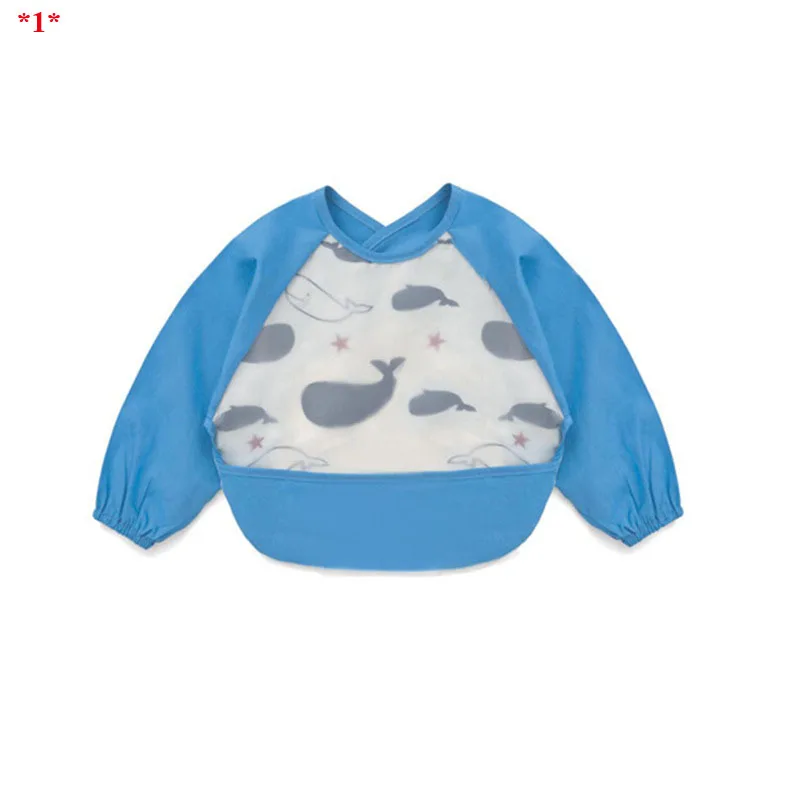 New-Baby-Bibs-Kids-Waterproof-Eva-Apron-Girls-Boys-Feeding-Burp-Cloths-with-Long-Sleeves-Newborns (2)