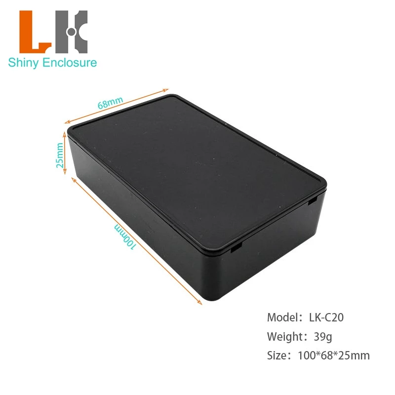LK-C20 Shiny Enclosure New Plastic Electronic Project Box