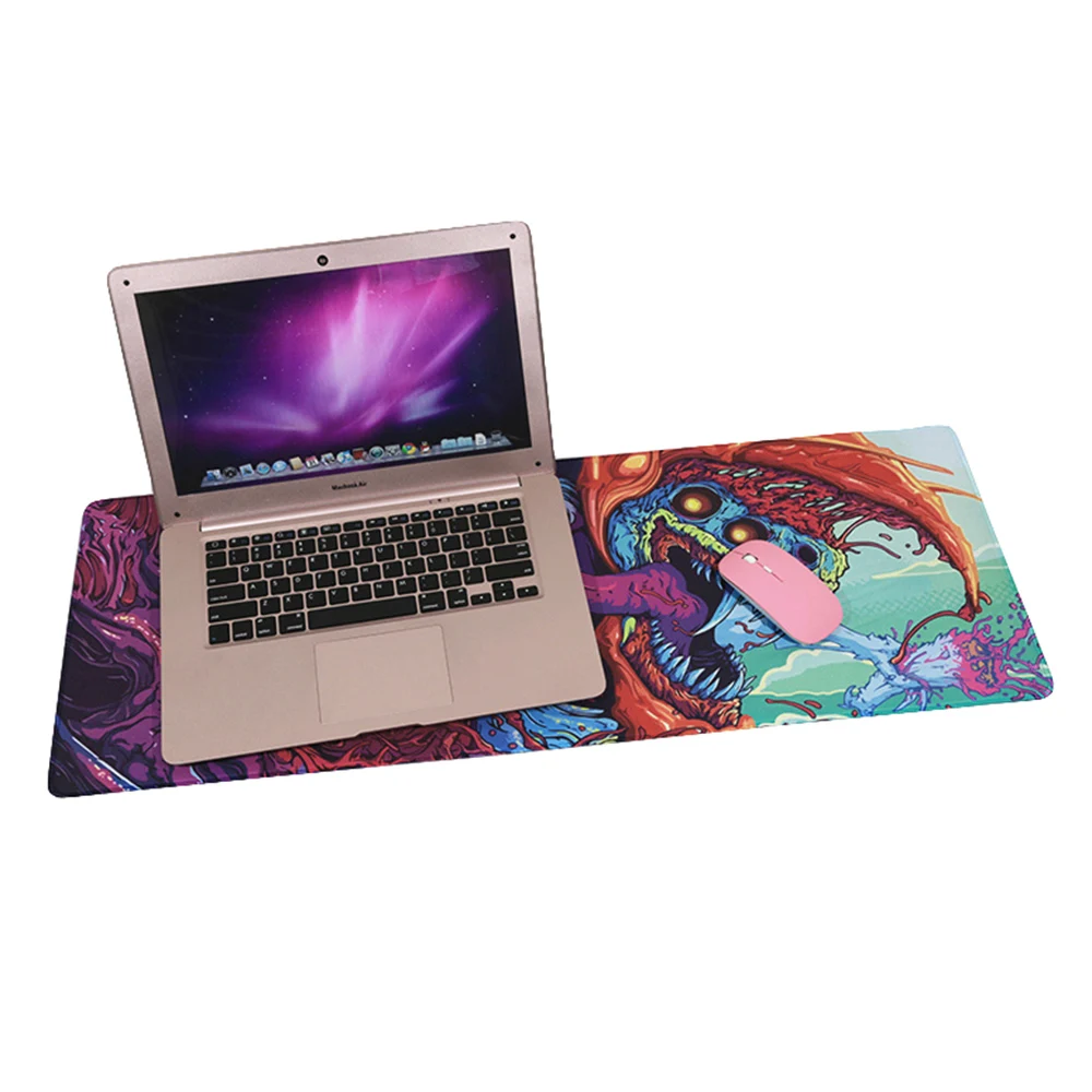  FFFAS 80x30cm Large Custom DIY Mouse pad Mice Gamer Keyboard Mat XL Table Protector Soft Gaming Mou