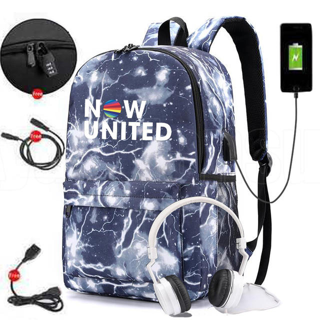 NOW UNITED THEMED BACKPACK (10 VARIAN)