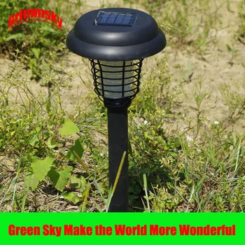 

outdoor garden lawn solar powered mosquito killer LED solar mosquito killer
