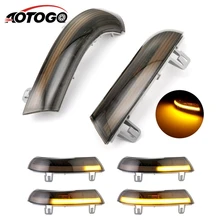 2 шт. Динамический светодиодный светильник указателя поворота мигалка боковое зеркало индикатор для VW Passat B6 GOLF 5 Jetta MK5 Passat GTI V Sharan Superb