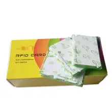 125 кГц EM4100 бесконтактная RFID карта EM тонкая карта только для чтения для контроля доступа 200 шт