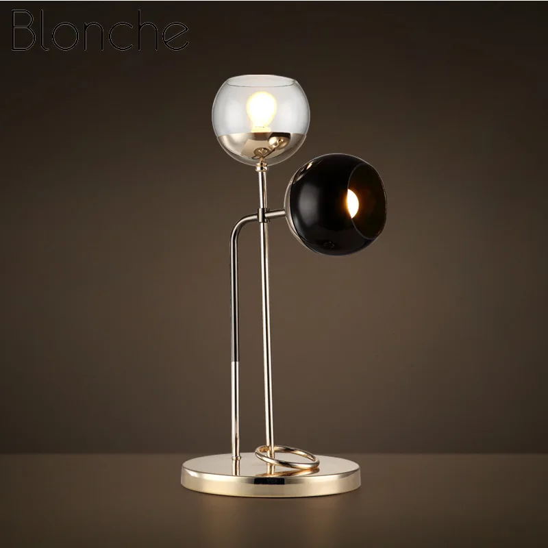 

Blonche Modern Table Lamp Iron Art Led Desk Light for Living Room Bedroom Bedside Home Decor Fixtures Creative Metal Luminaire