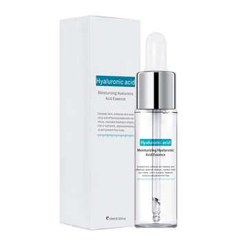 

Hyaluronic Acid Face Serum Anti-Aging Shrink Pore Whitening Moisturizing Essence Face Cream Dry Skin Care 15ml KG66