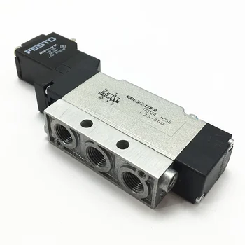 

MEH-3/2-1/8-B 173124 DC24V AC220V FESTO solenoid valve Single solenoid, with E solenoid coil MEH series Pneumatic components