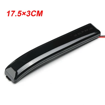 

2pcs Turn Signal Lights LED Lamp Reflector For Ford F-150 Raptor Dynamic Flash Smoked Black 3528SMD