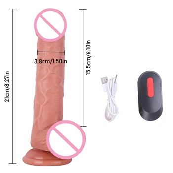 Wireless Remote Spray Water Dildos For Women Artificial Penis Vibrator Ejaculation Realistic Dildo Suction Cup Couples Lesbian 6