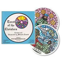 Tarot of the Cloisters настольная игра Таро карты колода 78 карт - Цвет: Tarot Cloisters