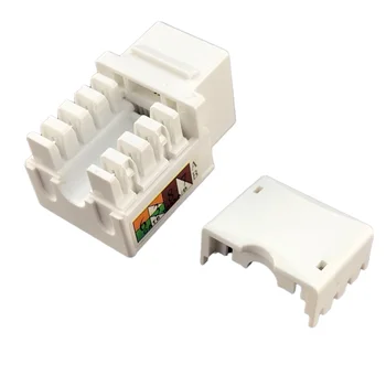 

10Pcs 50pcs CAT6 RJ45 110 Punch Down Keystone Network Ethernet Jack