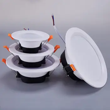 

LED Ceiling Spot light Bedroom Indoor Lighting [DBF]Driverless LED Recessed Downlight 2-in-1 SMD 2835 3W 5W 7W 9W 12W AC220V